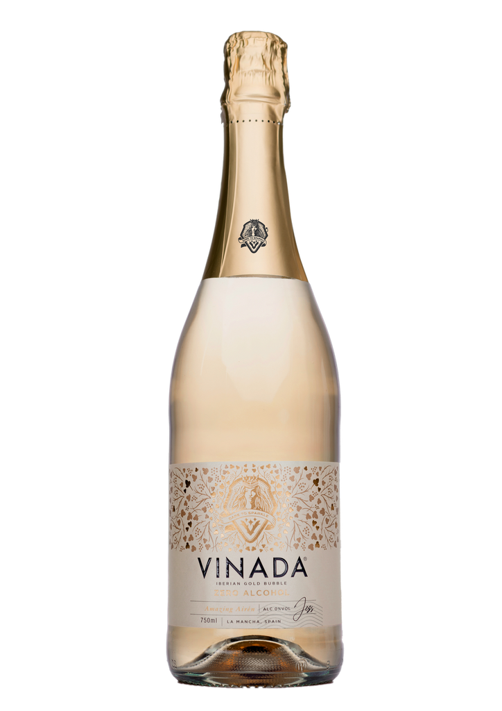 Champagne Gold Bubble sans alcool Vinada - 750 ml