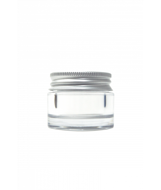 Petit pot pour creme transparent - 15 ml