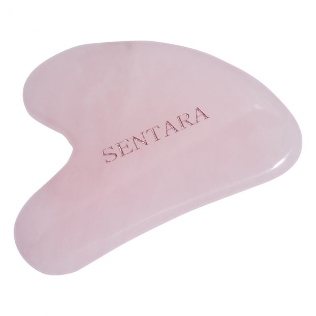 Grande Gua Sha Quartz rose