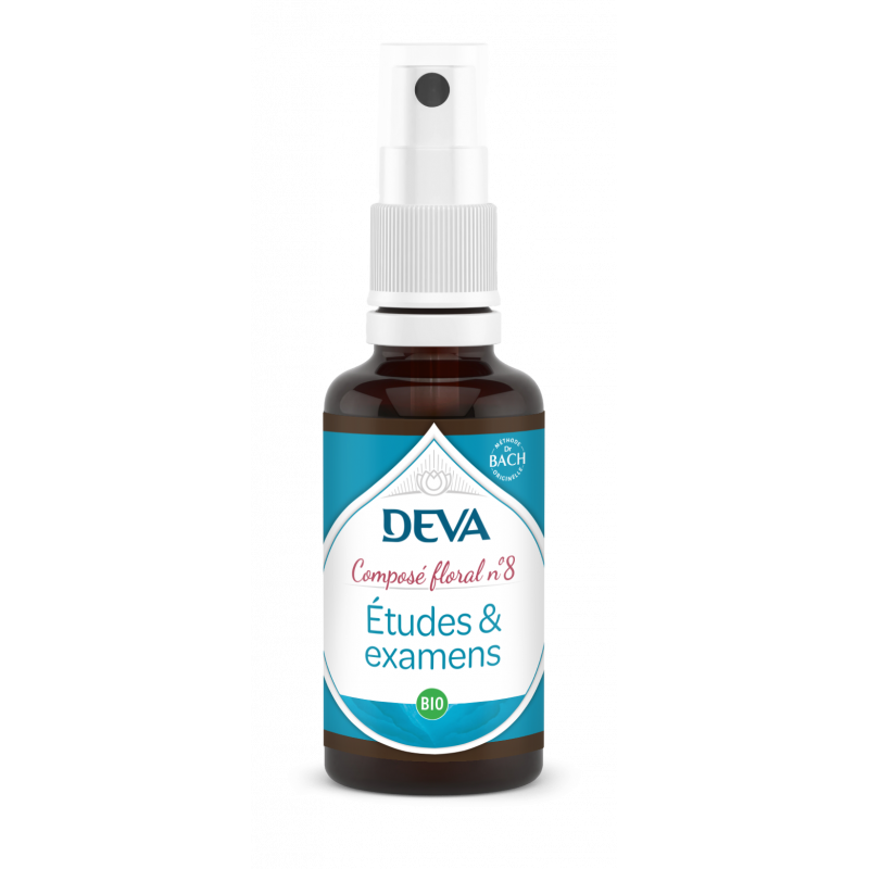 DEVA 08 - Etudes & Examens - Composé Floral - 30ml