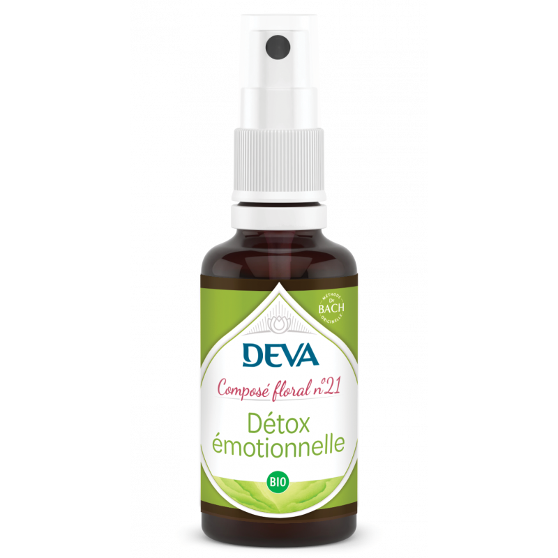 DEVA 21 - Détox Emotionnelle - Composé Floral - 30ml