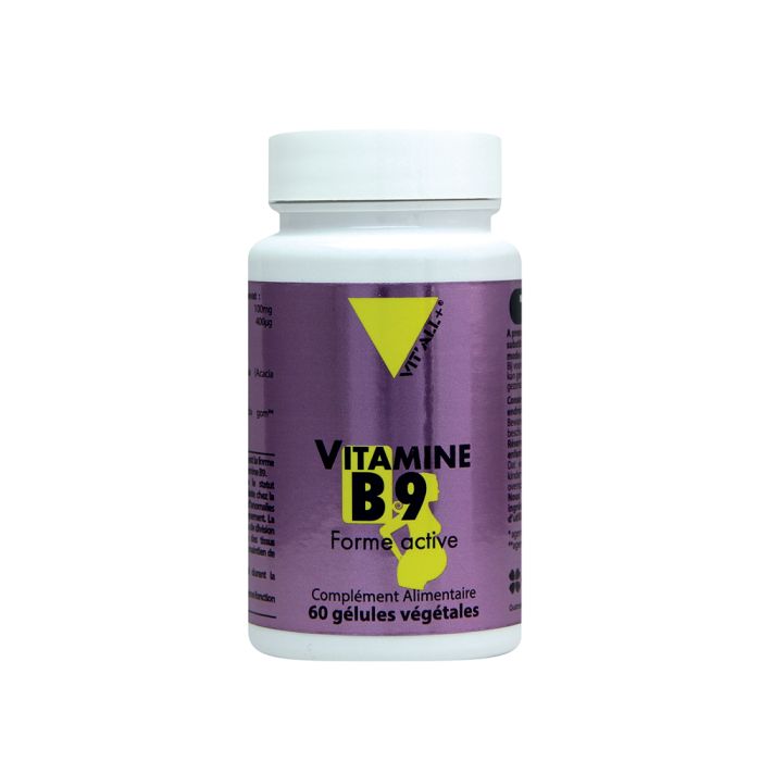 VITAMINE B9 Quatrefolic® - 400 μg - 60 gélules végétales