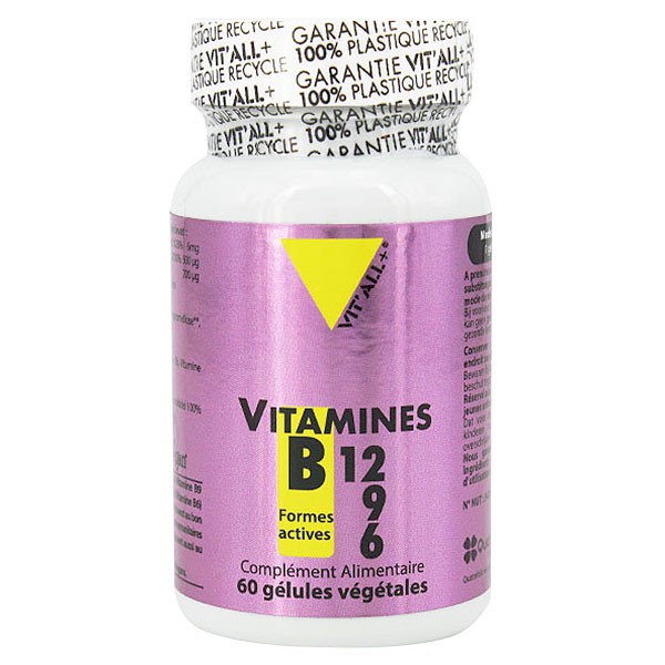 B12 & B9 formes actives - 60 gélules végétales