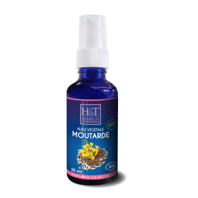 Huile Végétale de Moutarde Bio- 50 ml