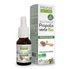 Solution propolis verte sans alcool BIO - flacon 15 ml
