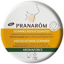 Gommes adoucissantes - miel/citron Bio