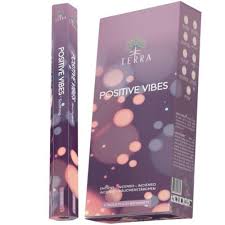 Encens Terra Positives Vibes - 20 bâtonnets