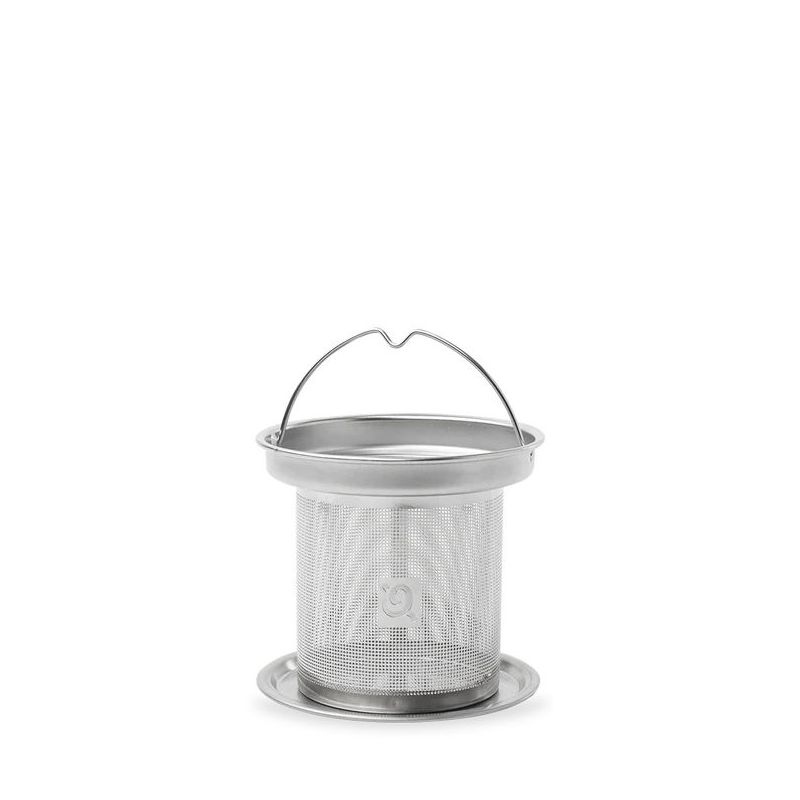 Filtre avec support pour mug isotherme Inox brossé - 350/470ml