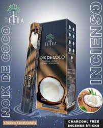 Encens Terra Noix de Coco - 8 Sticks