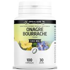 Onagre + Bourrache - 100 capsules d'huile
