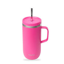 Cold Cup Isotherme Inox avec anse Matt Magenta - 600 ml