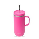 Cold Cup Isotherme Inox avec anse Matt Magenta - 600 ml