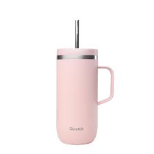 Cold Cup Isotherme Inox inox avec anse Pastel Rose - 600 ml