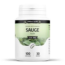 Sauge 220 mg - 100 gélules