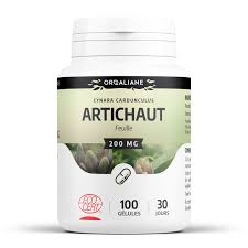 Artichaut Bio 200 mg - 100 gélules