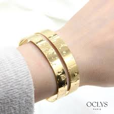 Bracelet jonc acier inoxydable Christina