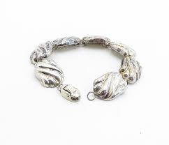 Bracelet chaine ovales acier inoxydable Taly (Argent)