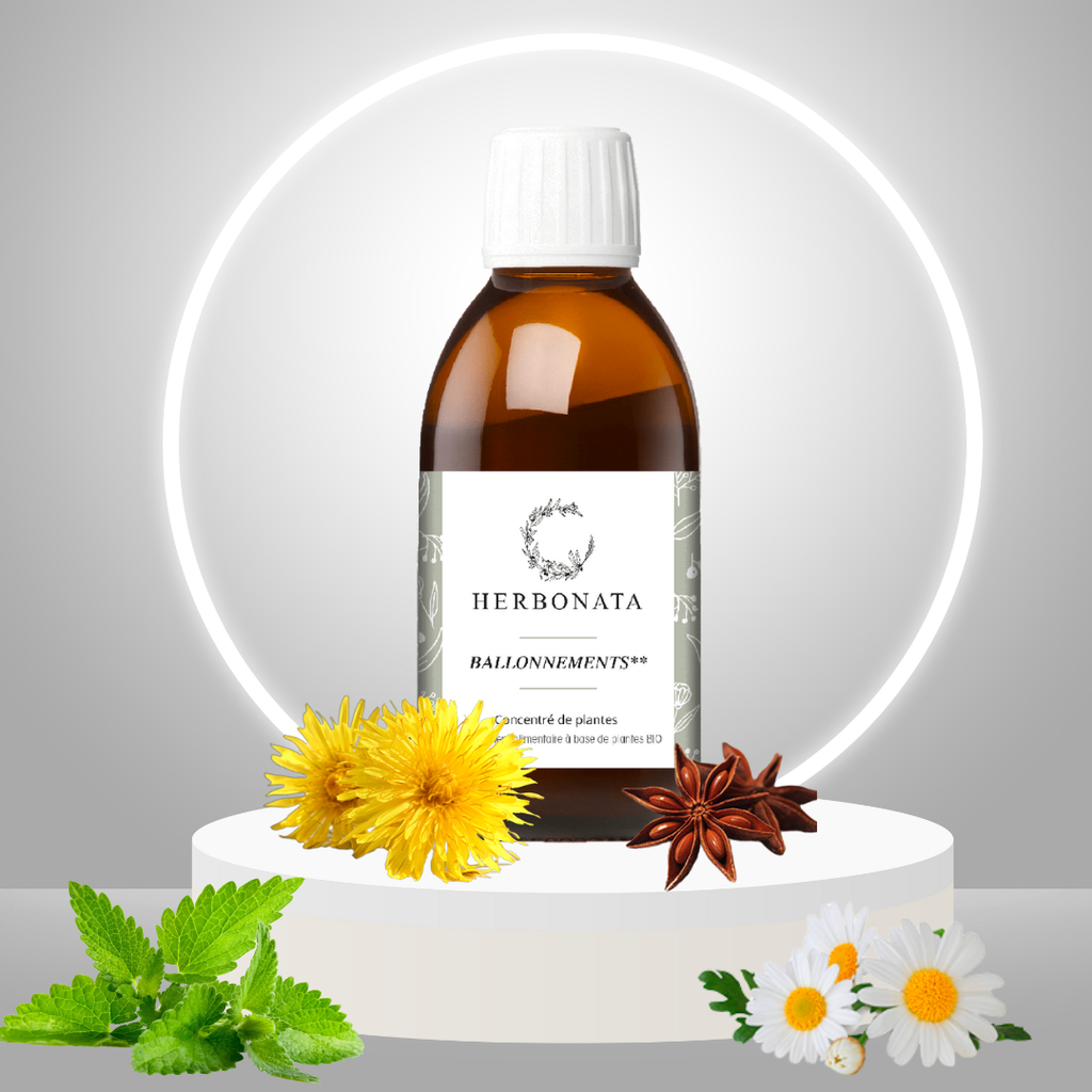 Concentré de plantes Ballonnements Bio - 200 ml