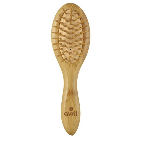 Brosse à cheveux en bambou