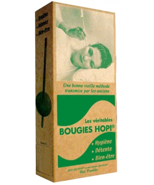 1 Paire de BOUGIE HOPI (2 bougies + 1 disque + 1 sachet)