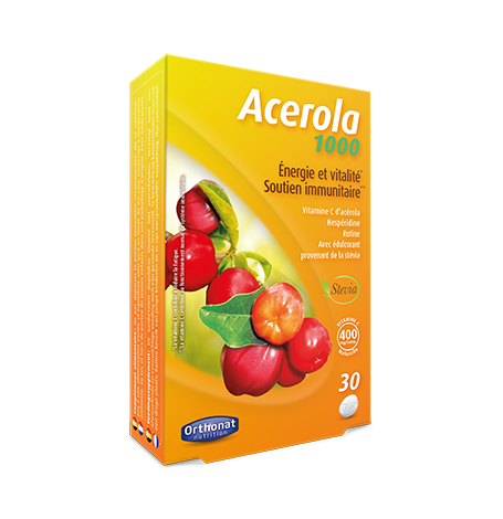 Acérola 1000 mg - 30 comprimés