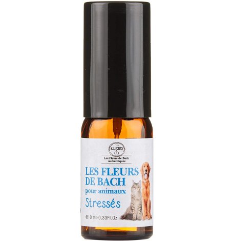 Animaux stressés fleurs de bach Bio - spray 10 ml