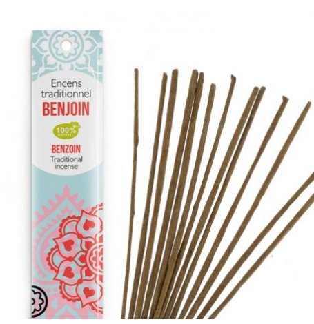 Benjoin - Encens Indiens Haute tradition 20 bâtonnets