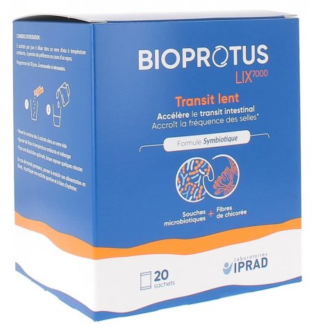 Bioprotus Transit lent LIX7000 - 20 sachets