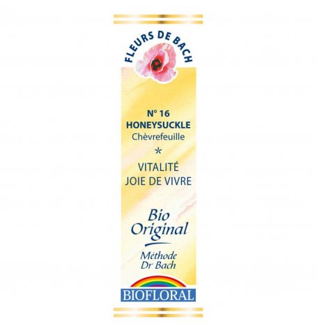 Chèvrefeuille / Honeysuckle sans alcool Bio - granules 10 ml