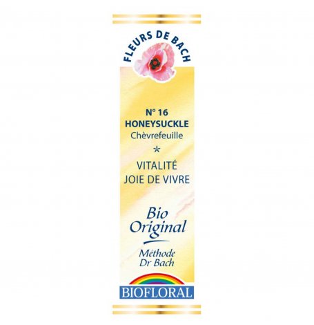 Chèvrefeuille / Honeysuckle sans alcool Bio - granules 10 ml