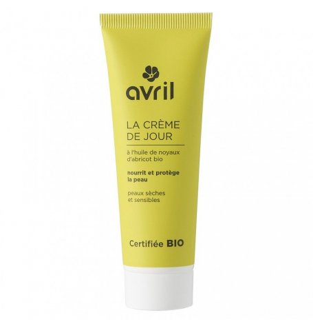 Crème de jour peaux sèches et sensibles Bio - tube 50 ml