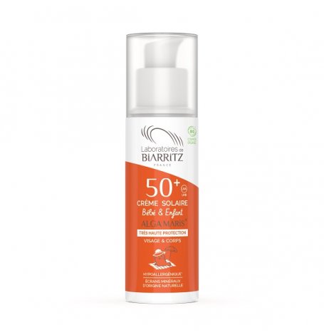 Crème solaire enfants SPF50+ BIO - 50 ml