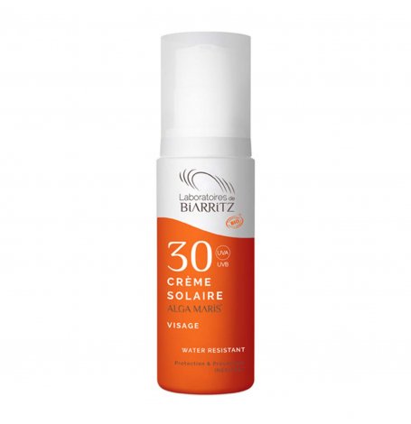 Crème solaire visage SPF30 Bio - 50 ml