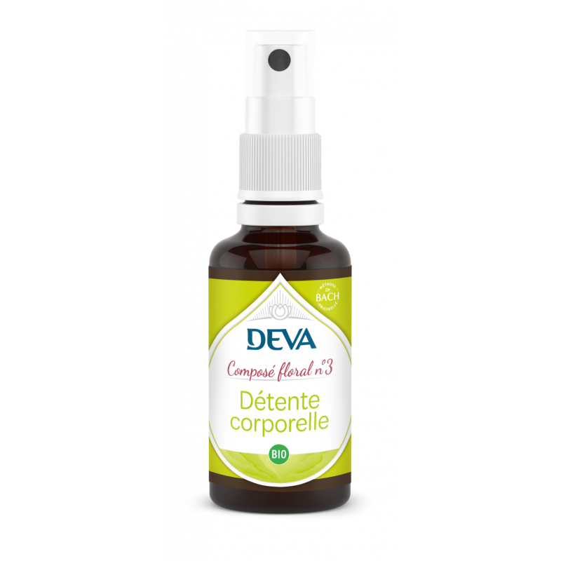 DEVA 03 - Détente corporelle - Composé Floral - 30ml