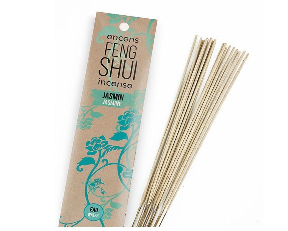 Eau, Jasmin - Encens Feng Shui - 20 bâtonnets