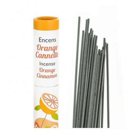 Encens végétal Orange, Cannelle - 30 bâtonnets