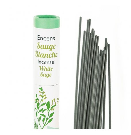 Encens végétal Sauge Blanche - 30 bâtonnets