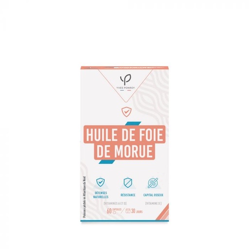 Huile de foie de Morue - 30 capsules