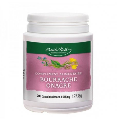 Onagre / Bourrache vierges biologiques - 200 capsules marines