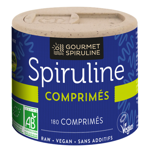 Spiruline Française Bio - 180 comprimés