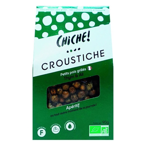 Chiche - Petits pois grillés Thym & Ail