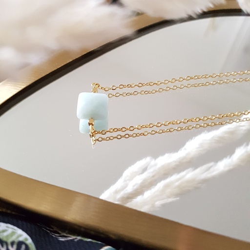 Collier Abby amazonite