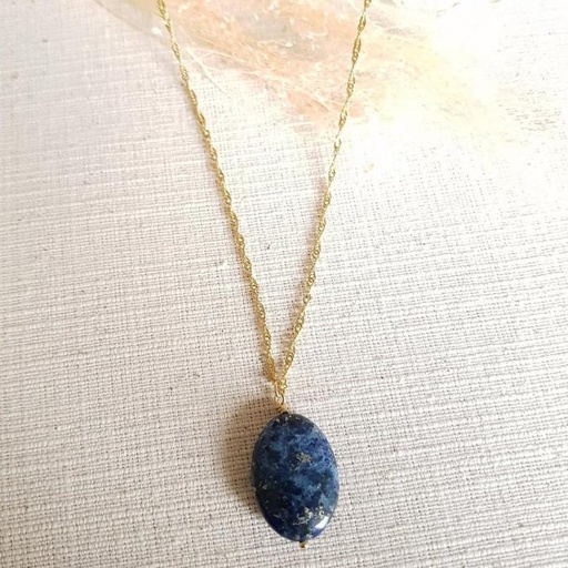 Collier Artemise Lapis lazuli