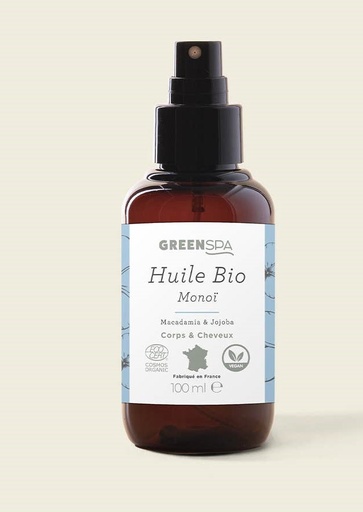 Huile Bio Monoi corps & cheveux Bio - 100 ml