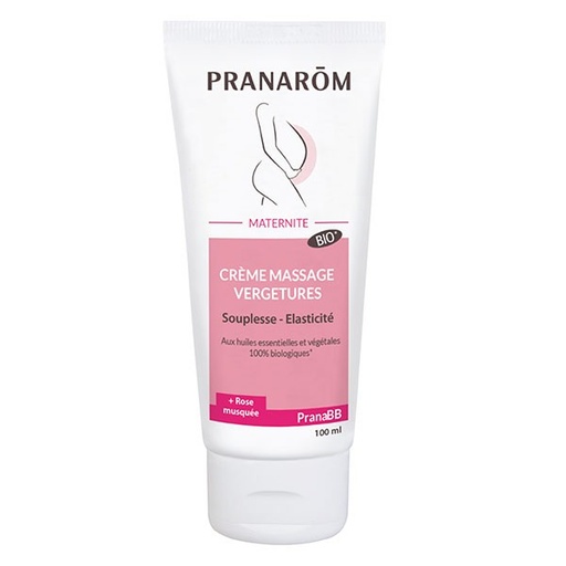 Crème de massage vergetures Bio - 100 ml