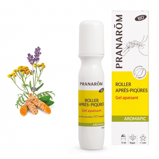 Roller après-piqures Bio - 15 ml