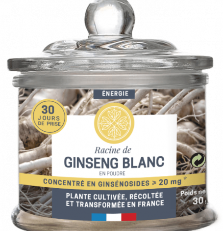 G'VITAL - ginseng blanc en poudre - 30g