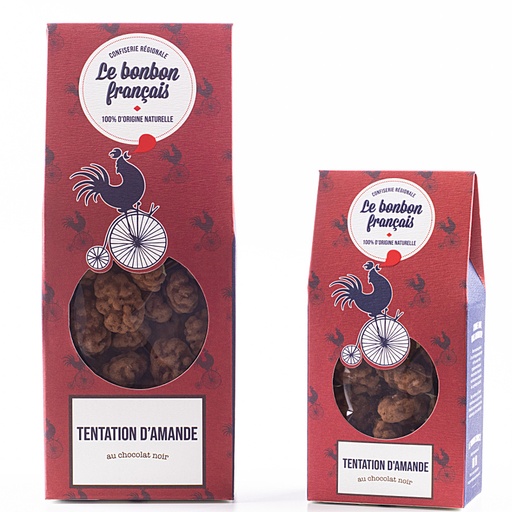 Tentation d'Amande au chocolat noir - 70g