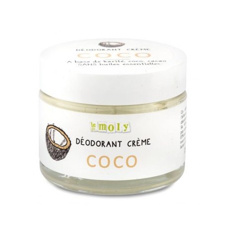 [5993_old] Déodorant crème Coco sans huiles essentielles - 50 ml