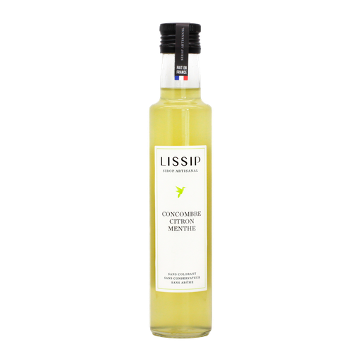 Sirop Concombre Citron Menthe - 25 cl